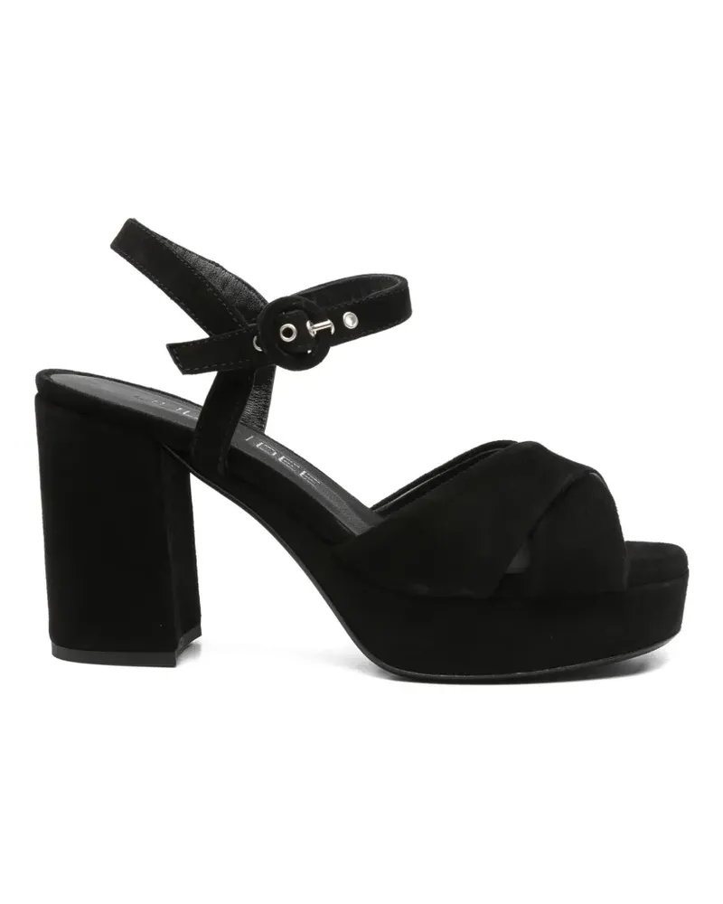 Julie Dee crossover-strap sandals - Schwarz Schwarz