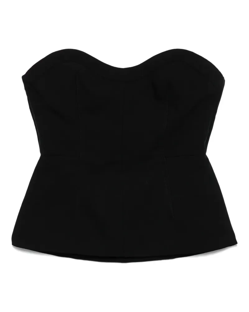 Philosophy Di Lorenzo Serafini Voile-Oberteil - Schwarz Schwarz