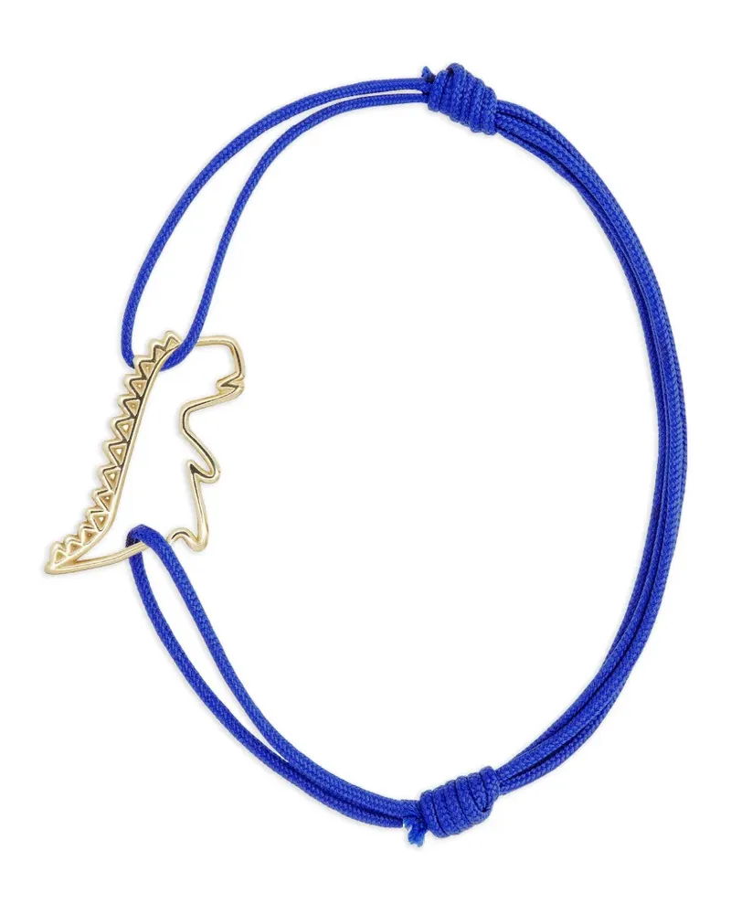Aliita Dino emerald cord bracelet - Blau Blau