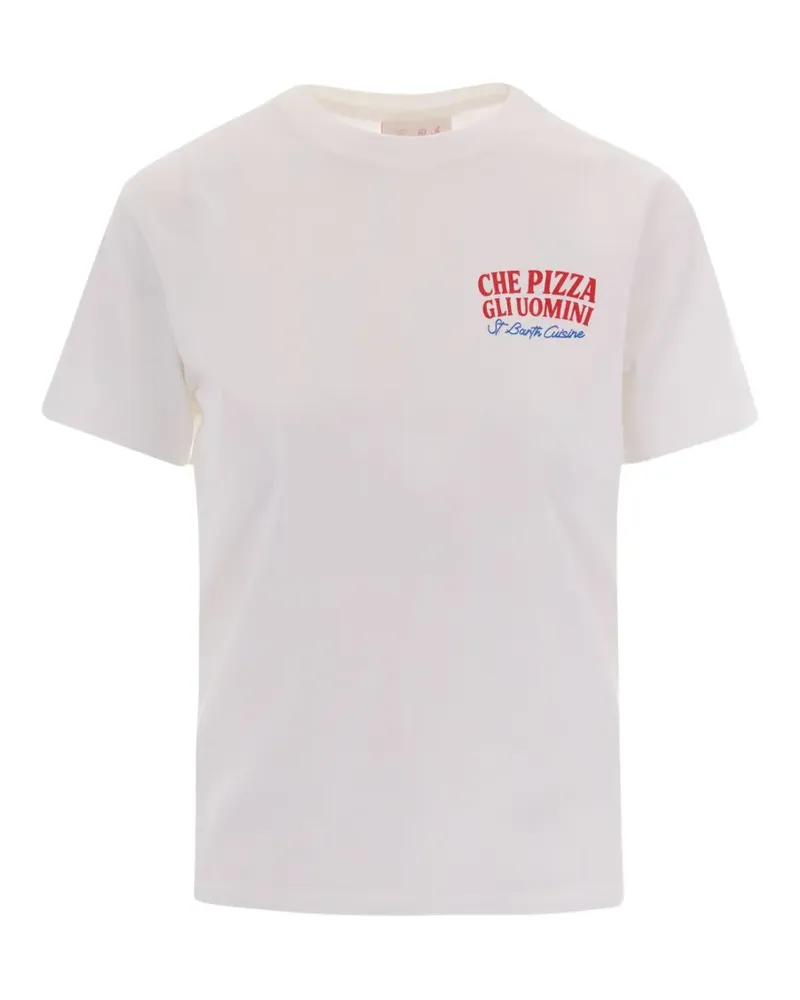 MC2 Saint Barth Emilie Pizza T-shirt - Nude Nude