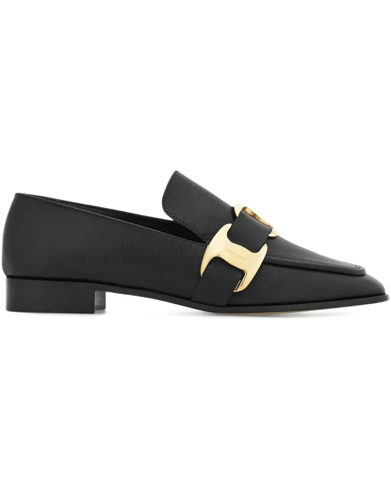Ferragamo Vara Loafer - Schwarz Schwarz