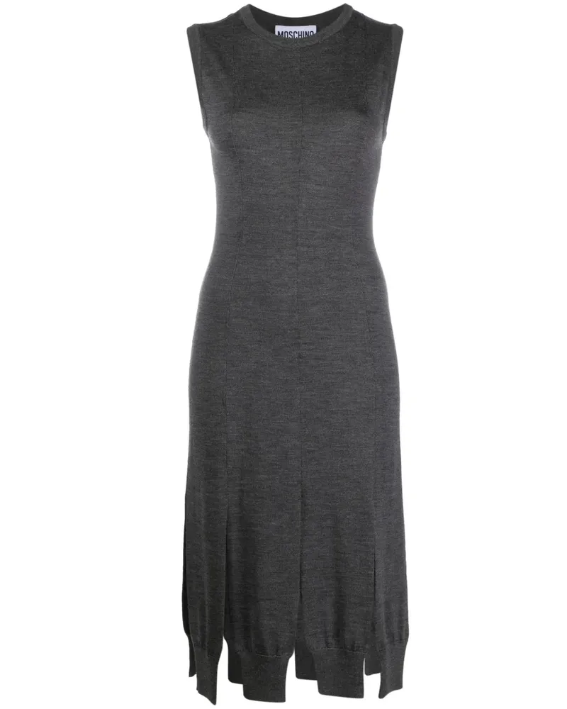Moschino Gestricktes Kleid - Grau Grau