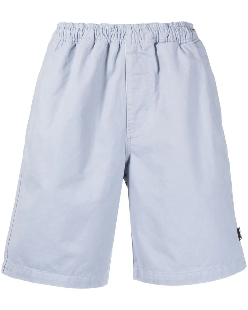 Stüssy Bermudas mit elastischem Bund Blau