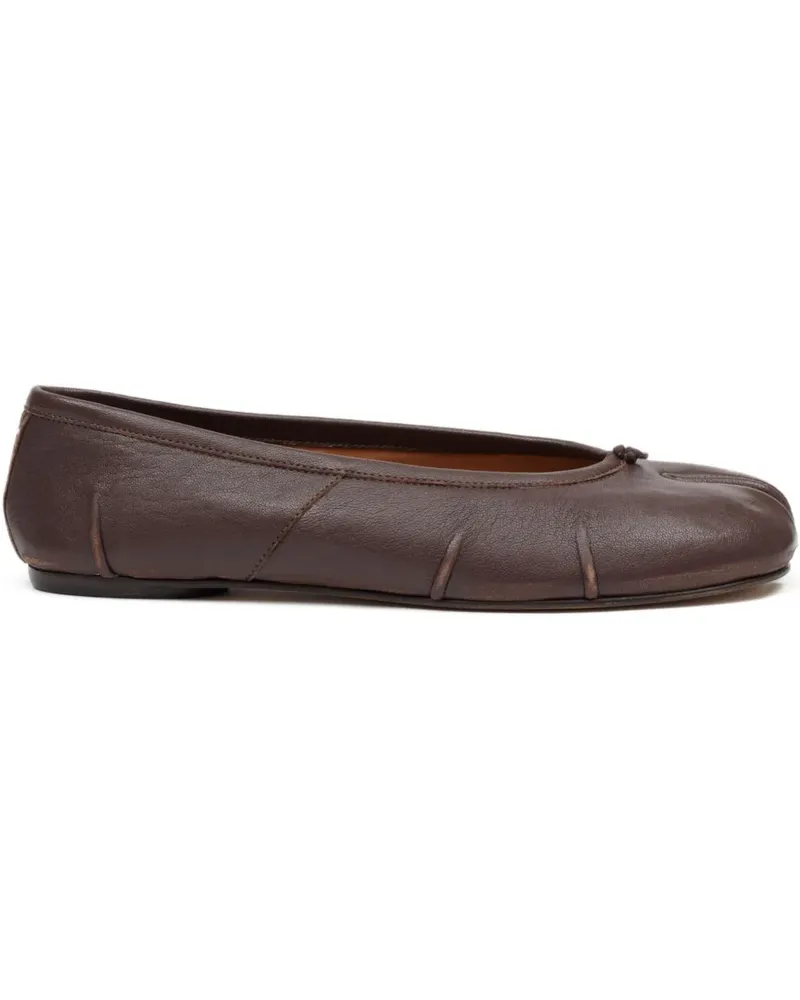 Maison Margiela Tabi' Ballerinas - Braun Braun