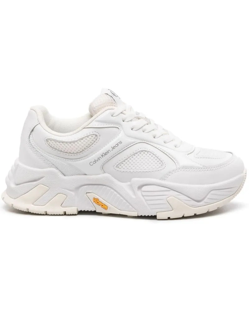 Calvin Klein Sneakers mit dicker Sohle - Weiß Weiß