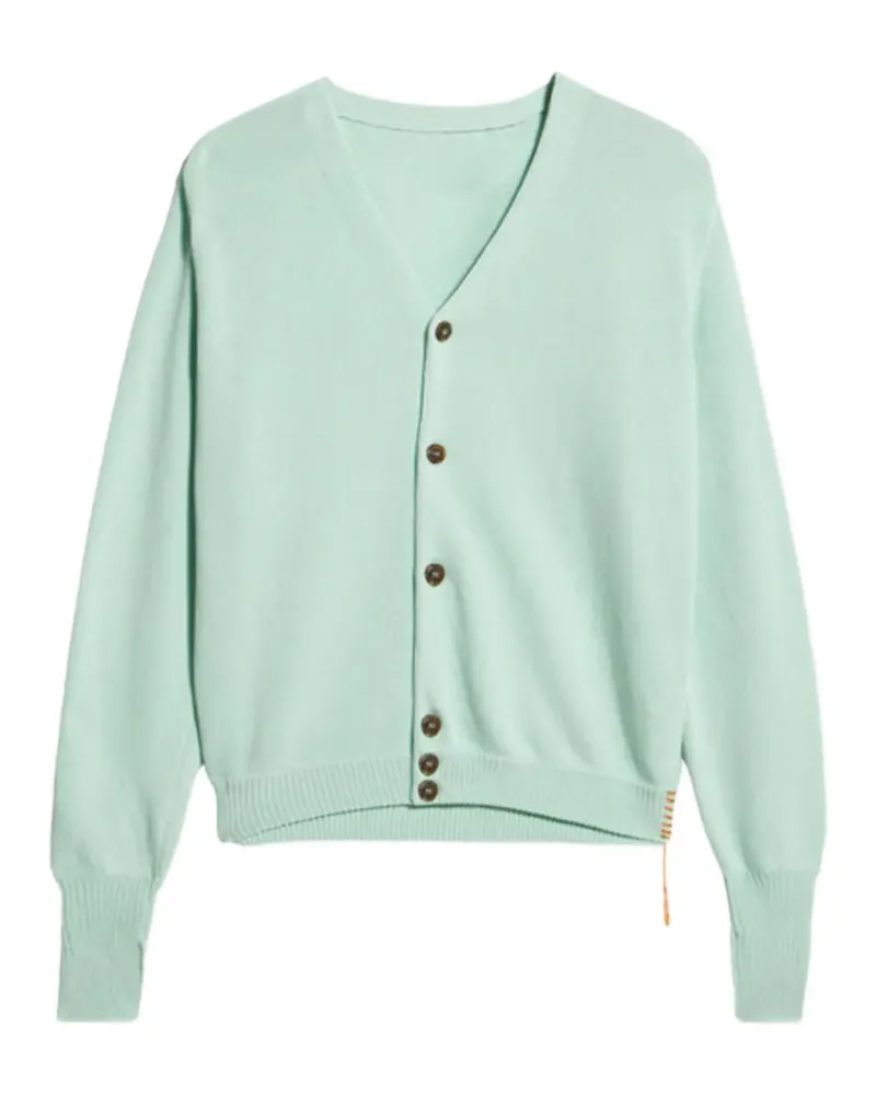 Fortela V-neck cardigan - Grün Grün