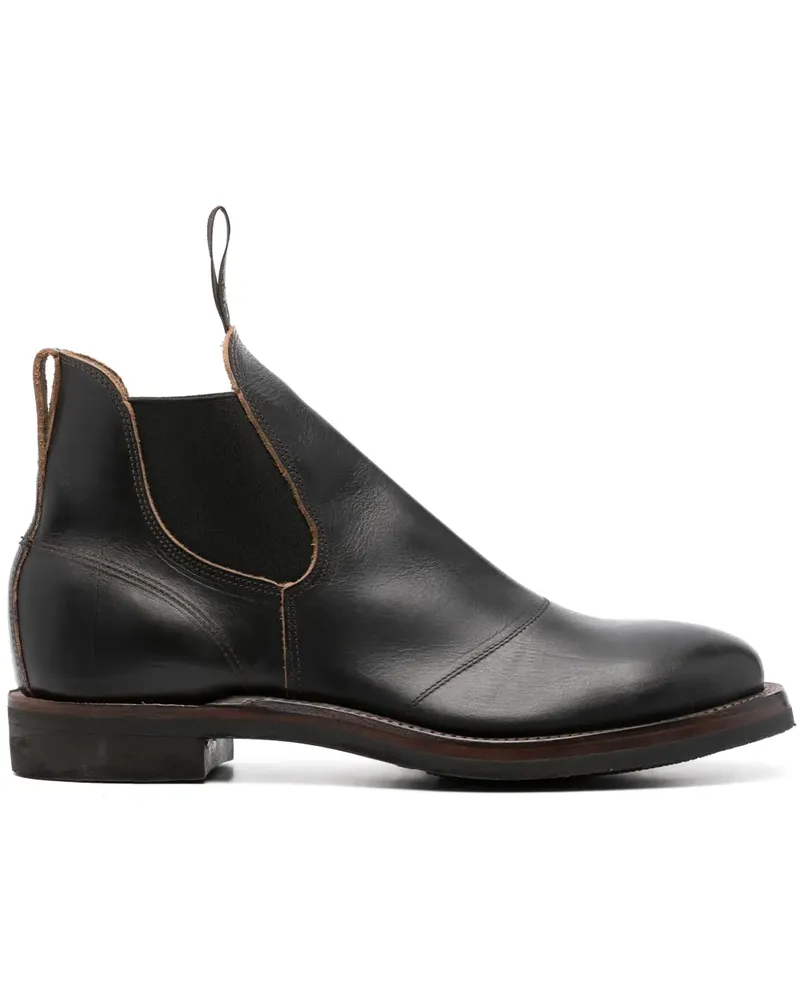 Ralph Lauren Congress Chelsea-Boots - Schwarz Schwarz