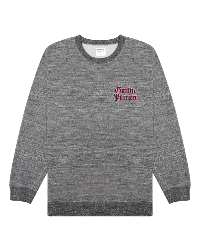Wacko Maria Sweatshirt mit grafischem Print - Grau Grau