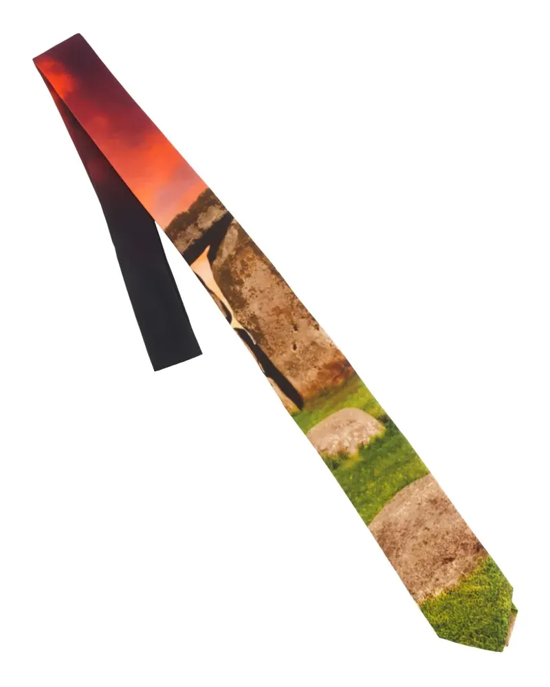 JORDANLUCA Krawatte mit Print - Braun Braun