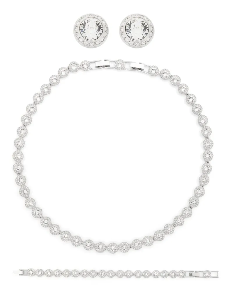 Swarovski Una Angelic Set - Silber Silber
