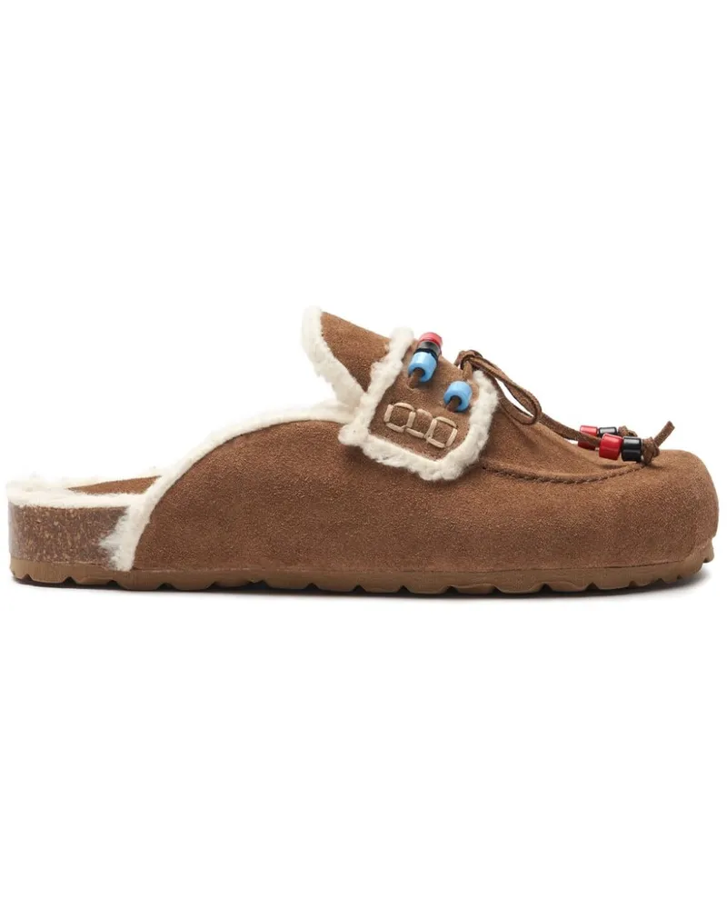 Scarosso Gita Mules - Braun Braun