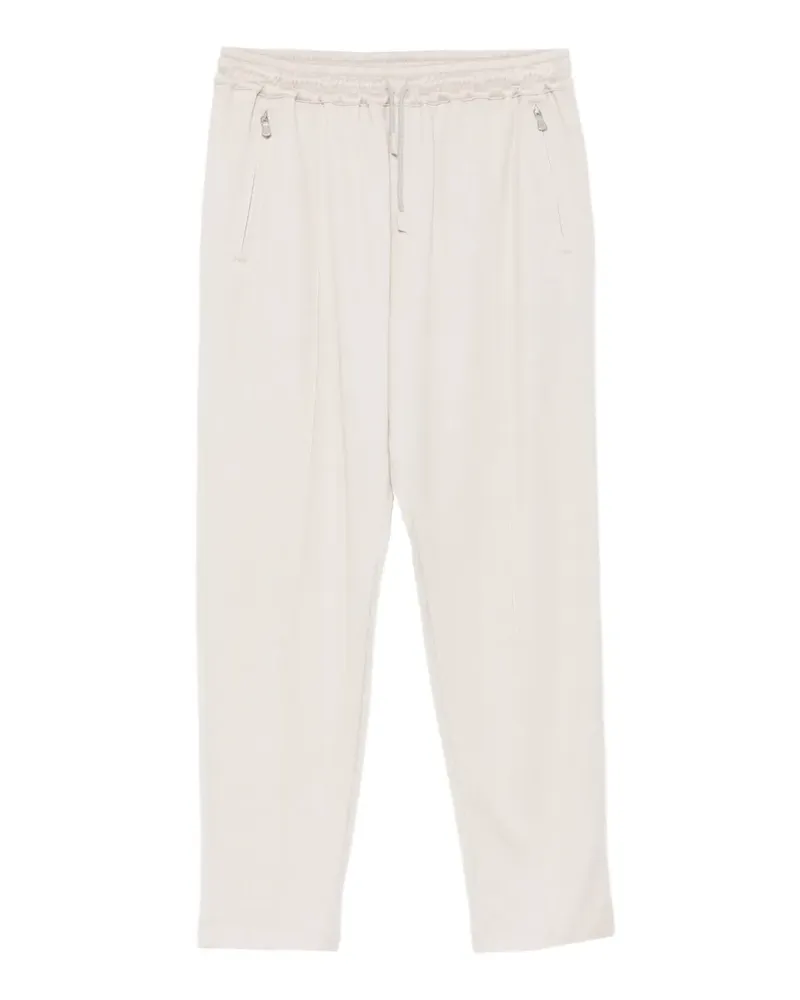 Eleventy zip drawstring trousers - Nude Nude