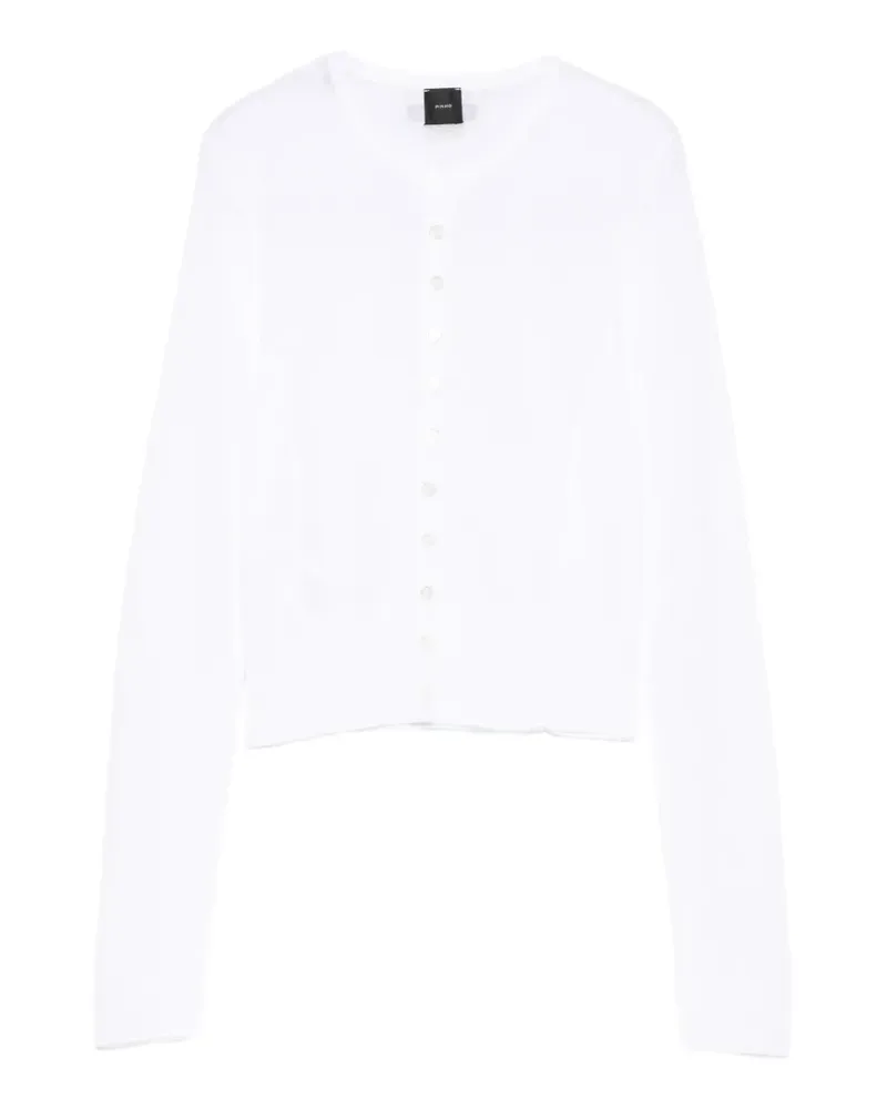 Pinko buttoned cardigan - Weiß Weiß