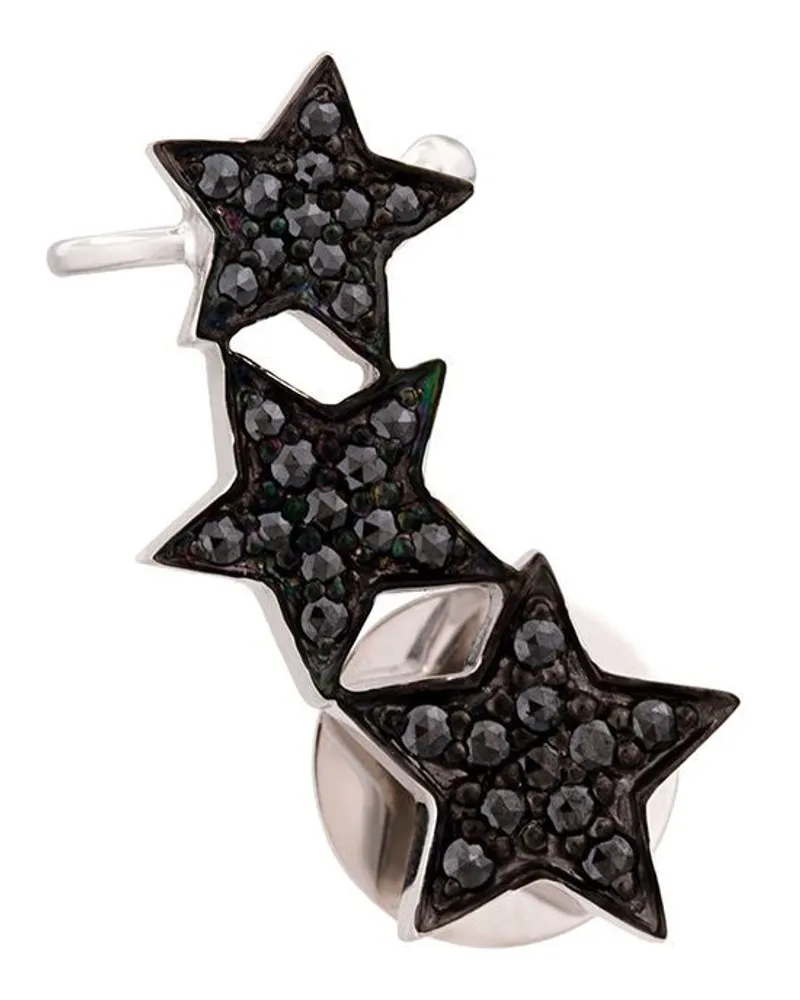 Alinka Sternförmiger 'Stasia' Ear Cuff aus 18kt Weißgold - Metallic Metallic