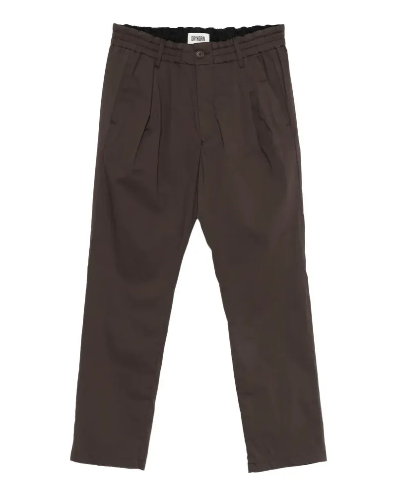 Drykorn Chasy pleated trousers - Braun Braun