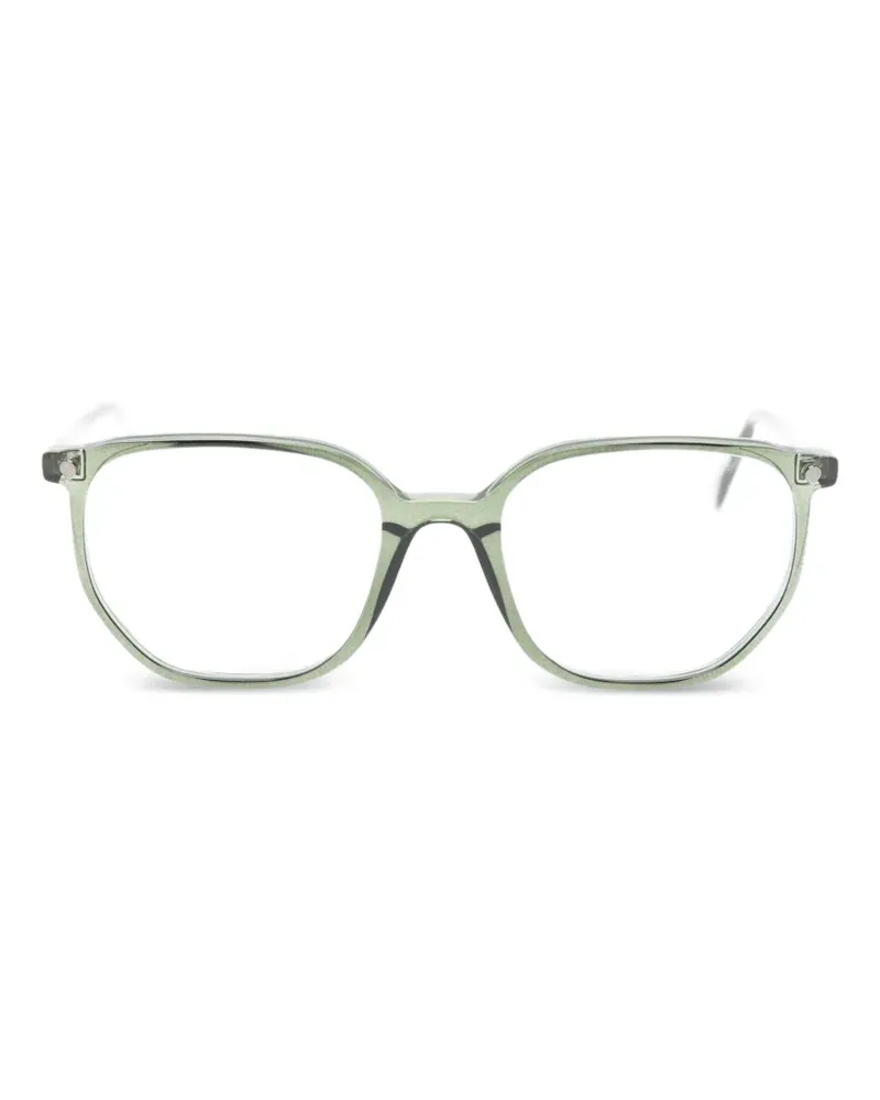 SNOB Milano Velasca Sonnenbrille mit rundem Gestell - Grün Grün