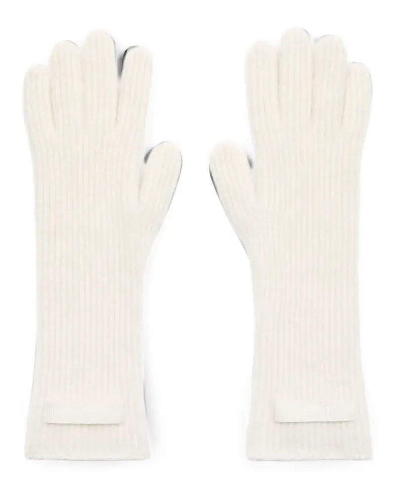 Jacquemus The Gros Grain gloves - Weiß Weiß