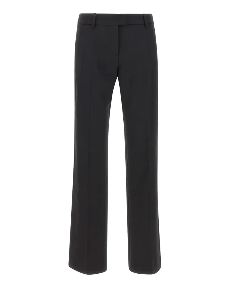 ANDAMANE Gladys tuxedo silk-satin stripe trousers - Schwarz Schwarz