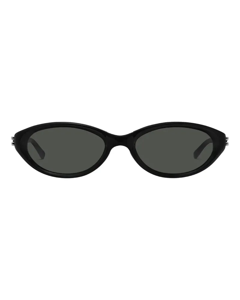 Gentle Monster Zest Sonnenbrille mit ovalem Gestell - Schwarz Schwarz