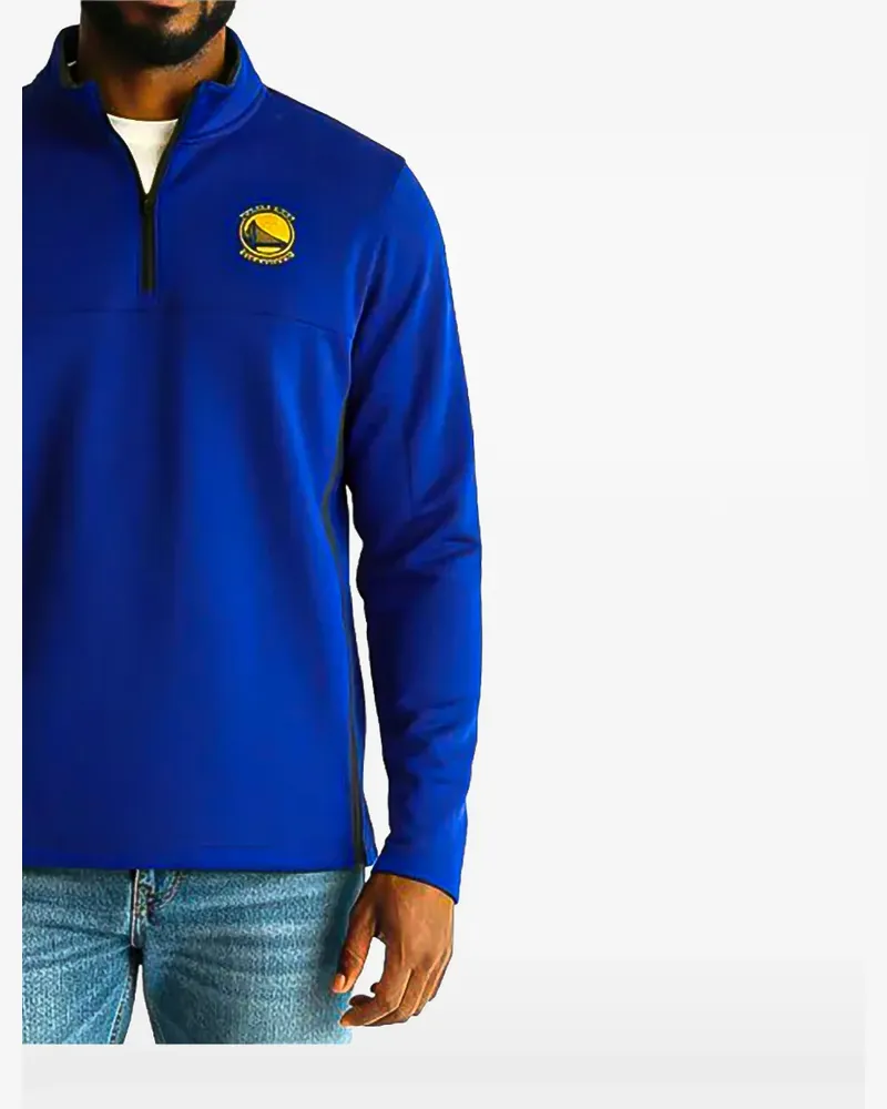 Nike NBA Golden State Warriors Therma-Fit half-zip sweater - Blau Blau