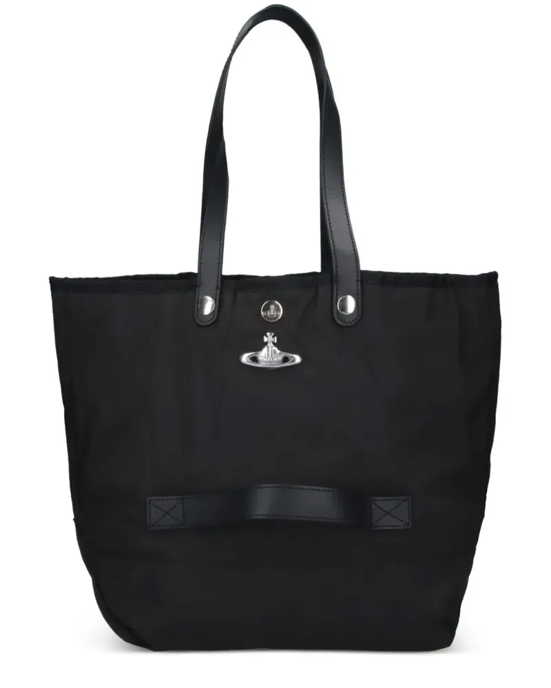 Vivienne Westwood Mittelgroßer Utility Tote Bag - Schwarz Schwarz