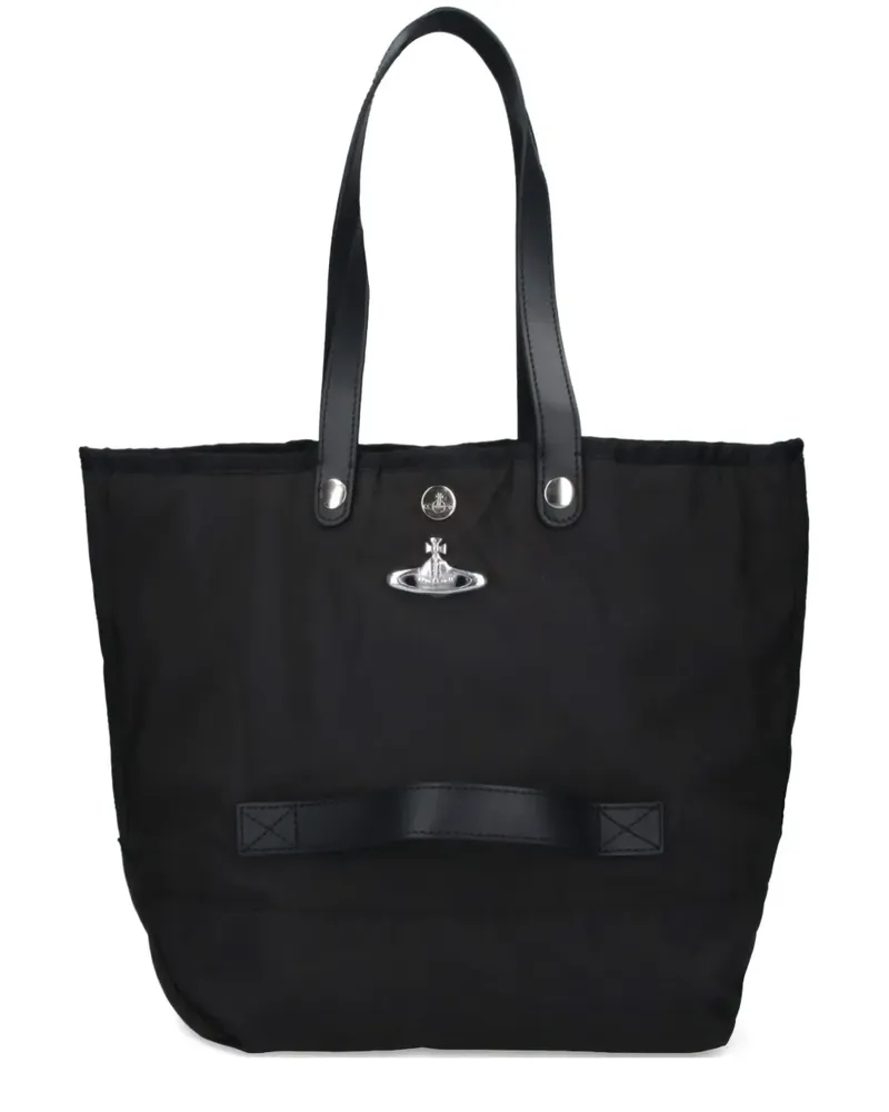 Vivienne Westwood Mittelgroßer Utility Tote Bag - Schwarz Schwarz