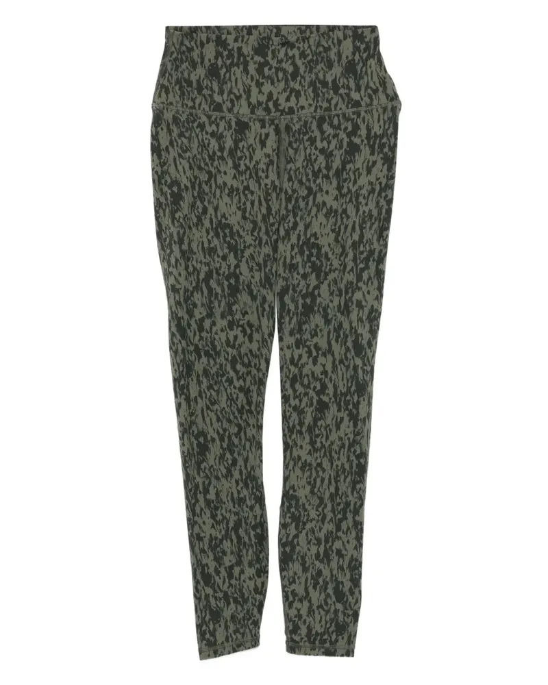 Varley abstract-pattern leggings - Grün Grün