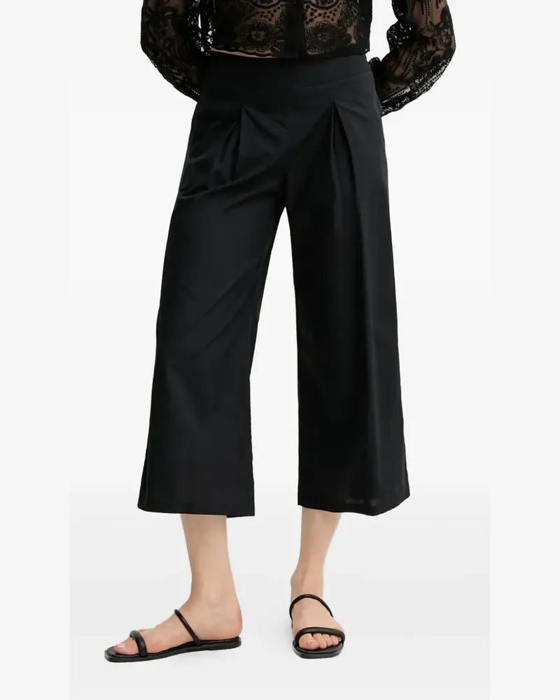 Ermanno Scervino cotton trousers - Schwarz Schwarz