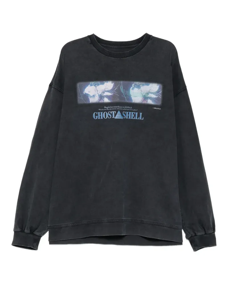 JUUN.J Ghost in the Shell T-Shirt mit Print - Blau Blau