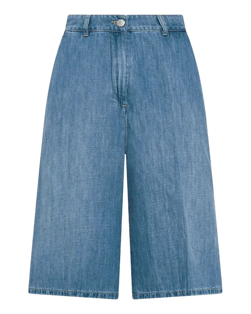 Seventy Geknöpfte Shorts - Blau Blau