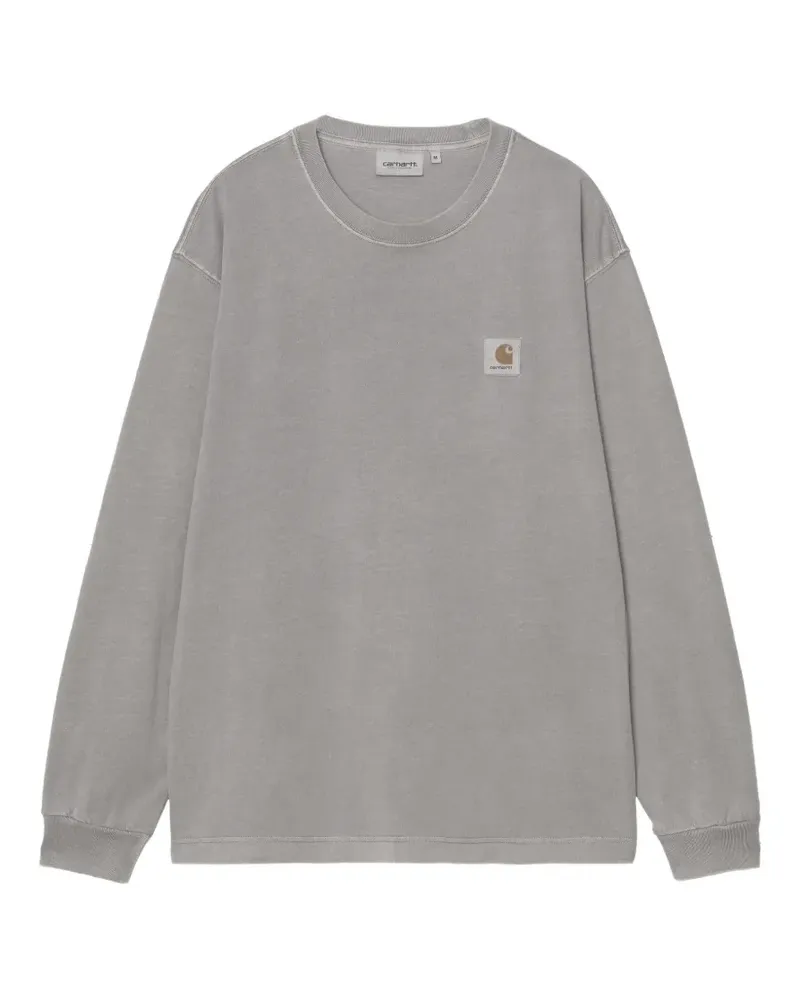 Carhartt WIP Nelson Langarmshirt - Grau Grau