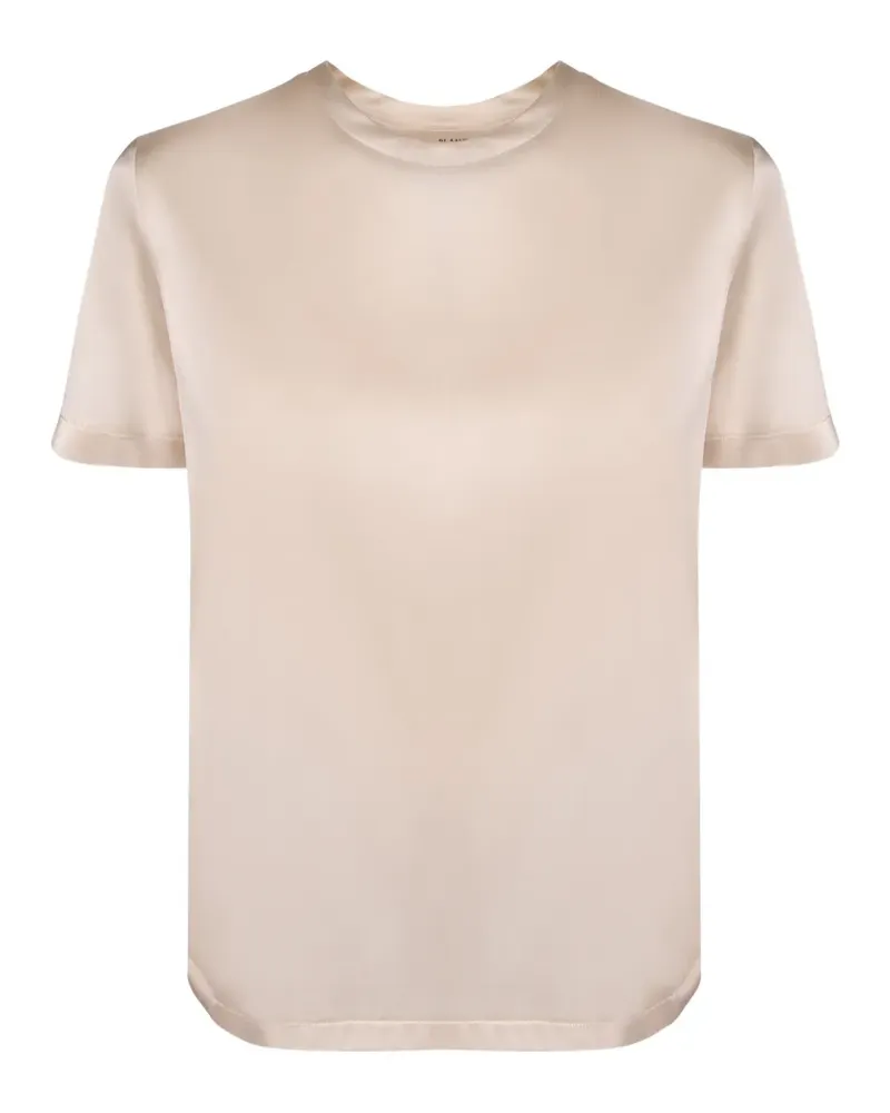 Blanca T-Shirt in Satinoptik - Nude Nude