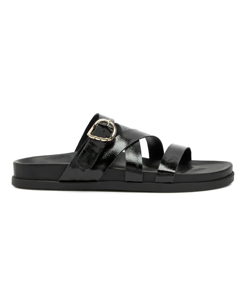 Ancient Greek Sandals Filipa buckle strap sandals - Schwarz Schwarz