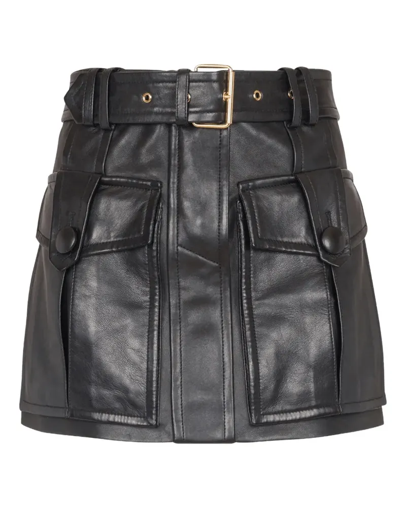Balmain Rock mit Gürtel - Schwarz Schwarz
