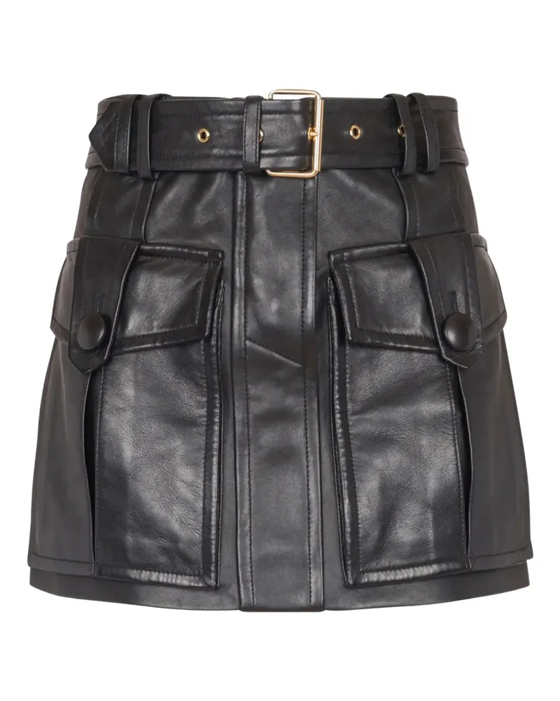 Balmain Rock mit Gürtel - Schwarz Schwarz