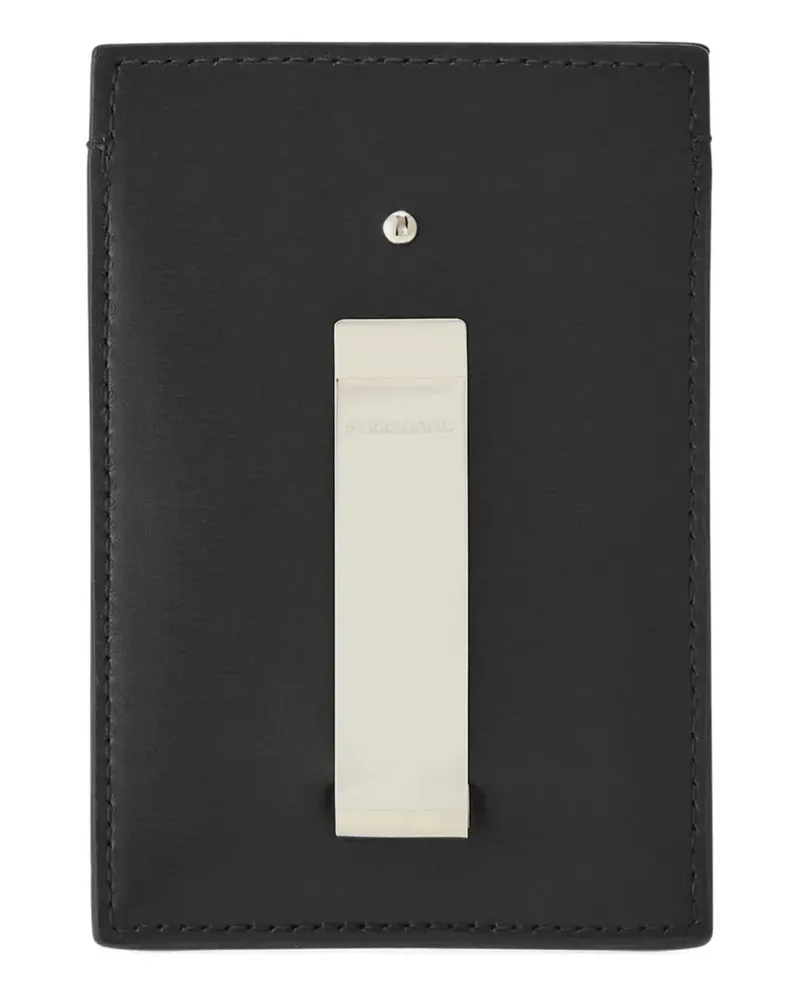 Ferragamo Kartenetui mit Logo-Stempel - Schwarz Schwarz