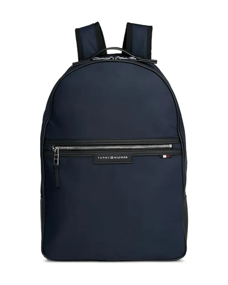 Tommy Hilfiger Rucksack mit Reißverschluss - Blau Blau