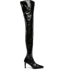 Courrèges Stiefel 85mm Schwarz