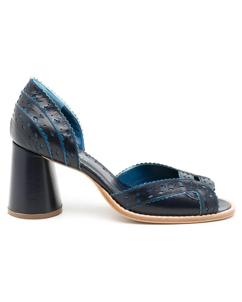 Sarah Chofakian Secret Garden Pumps - Blau Blau