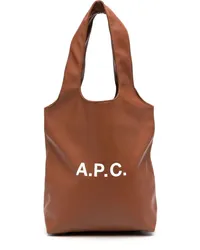 A.P.C. Kleiner Ninon Shopper Braun