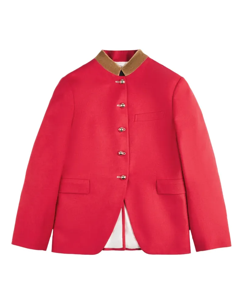 Fay Jacke mit Knopfleiste - Rot Rot