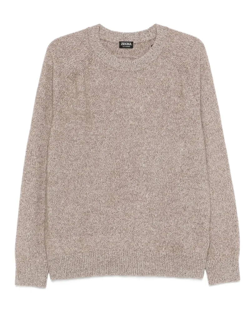 Ermenegildo Zegna Pullover mit Rundhalsausschnitt - Grau Grau