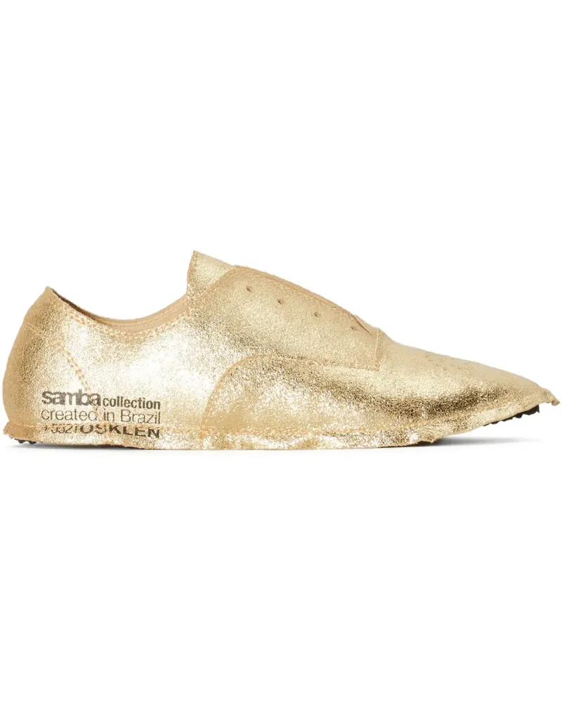 Osklen Samba Sneakers - Gold Gold