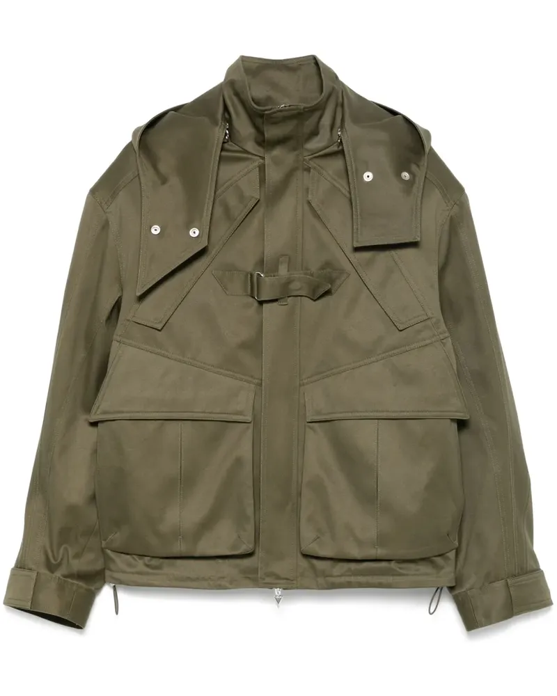 Thierry Mugler Cargo-Jacke - Grün Grün