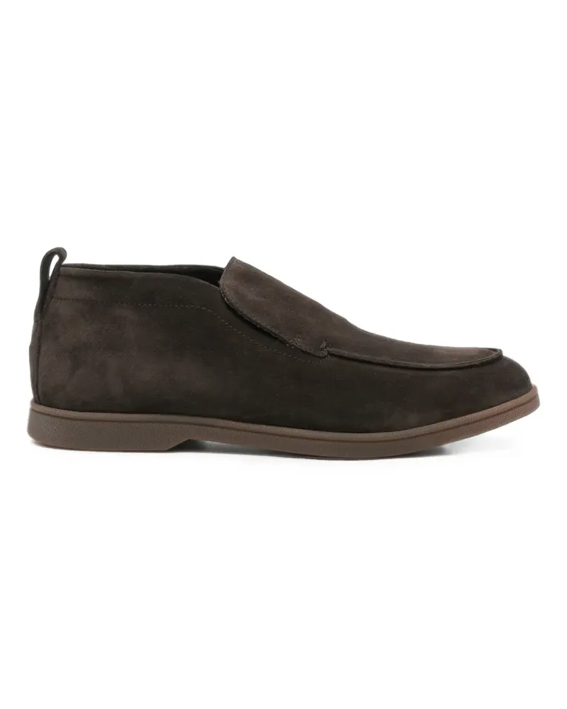 Henderson suede slip-on loafers - Braun Braun