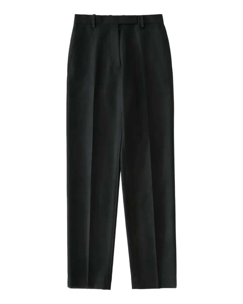 Studio Nicholson Couper Hose aus Twill - Schwarz Schwarz