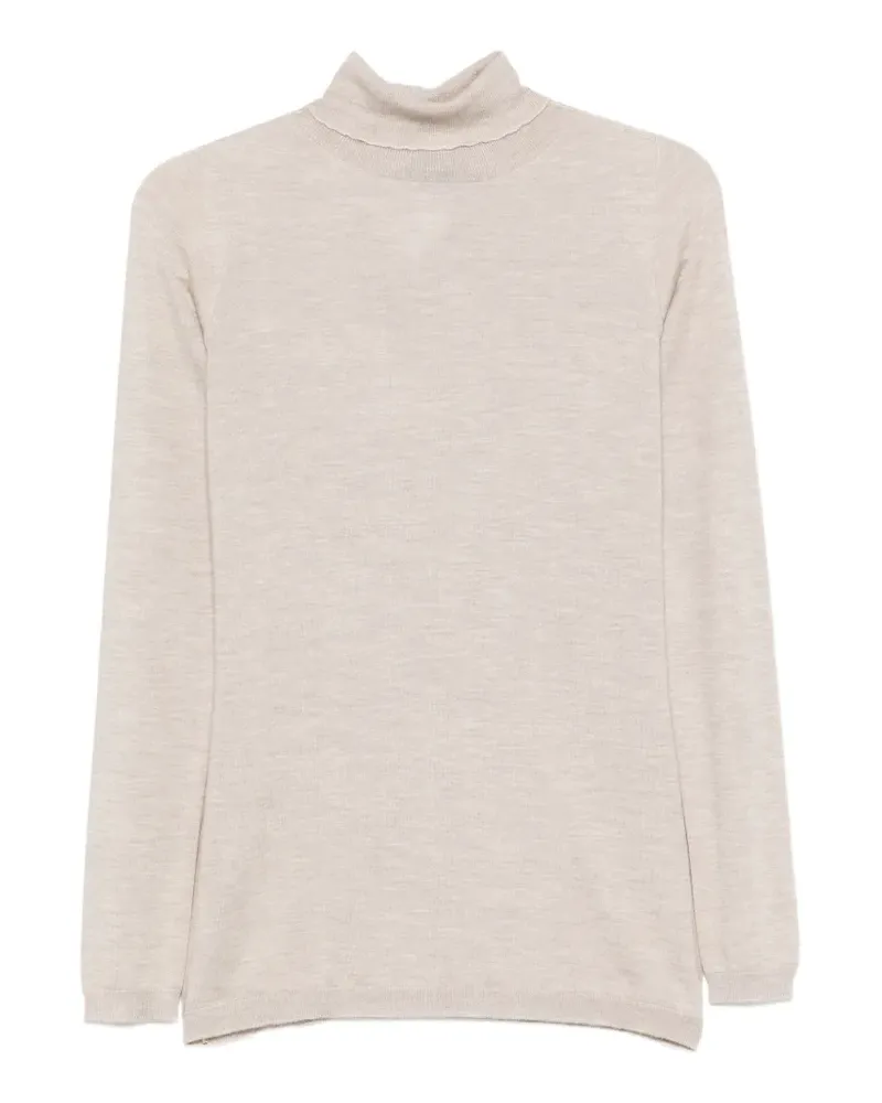 Fabiana Filippi Pullover mit Stehkragen - Nude Nude