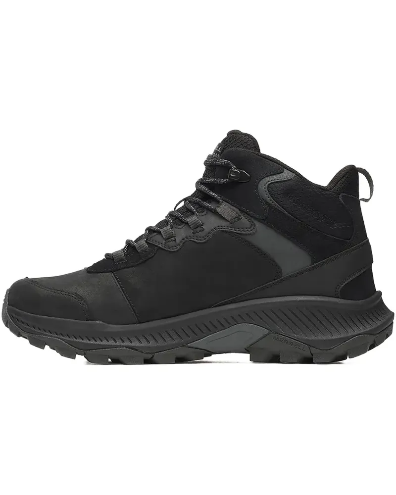 MERRELL lace-up panelled boots - Schwarz Schwarz