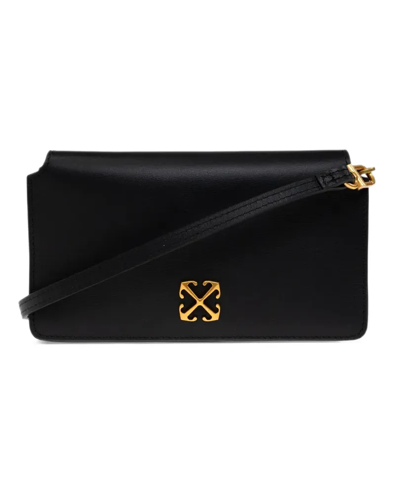 OFF-WHITE Jitney Schultertasche - Schwarz Schwarz
