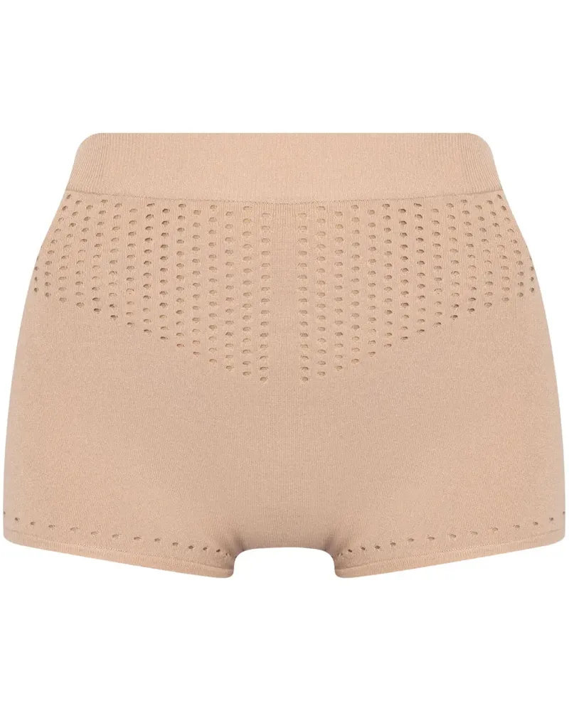 Max Mara Gestrickte Shorts - Nude Nude